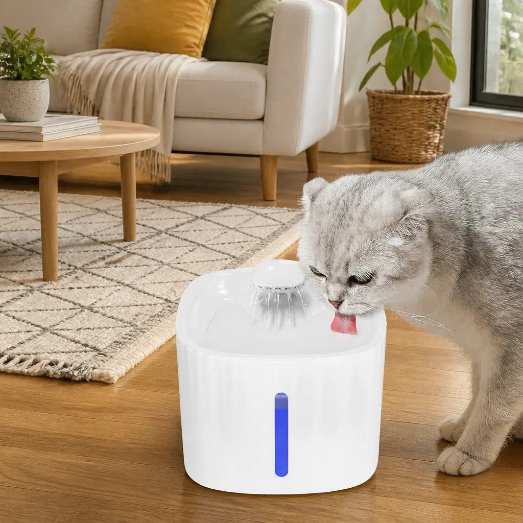 Pet Water Fountain Filter Replacement Cartridge Three-Stage Filtration System