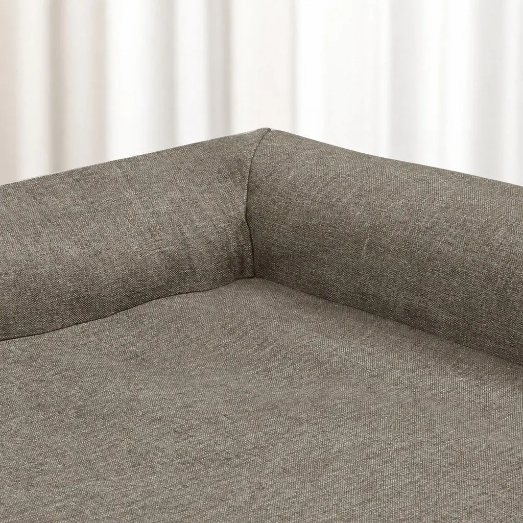 Orthopedic Dog Bed L-Shaped Memory Foam Large Coffee