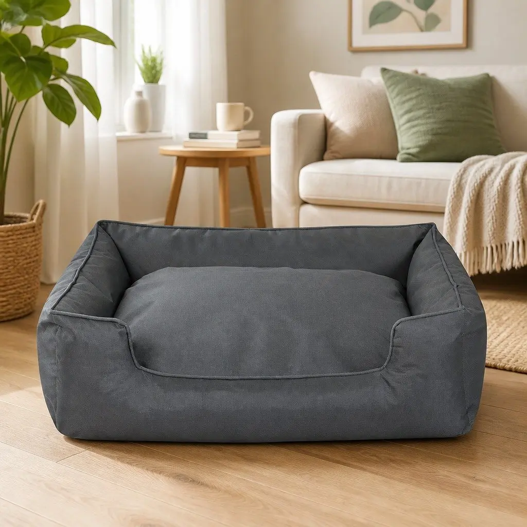 Waterproof Pet Dog Bed Calming Orthopedic Sleeping Mat 70cm x 55cm x 20cm
