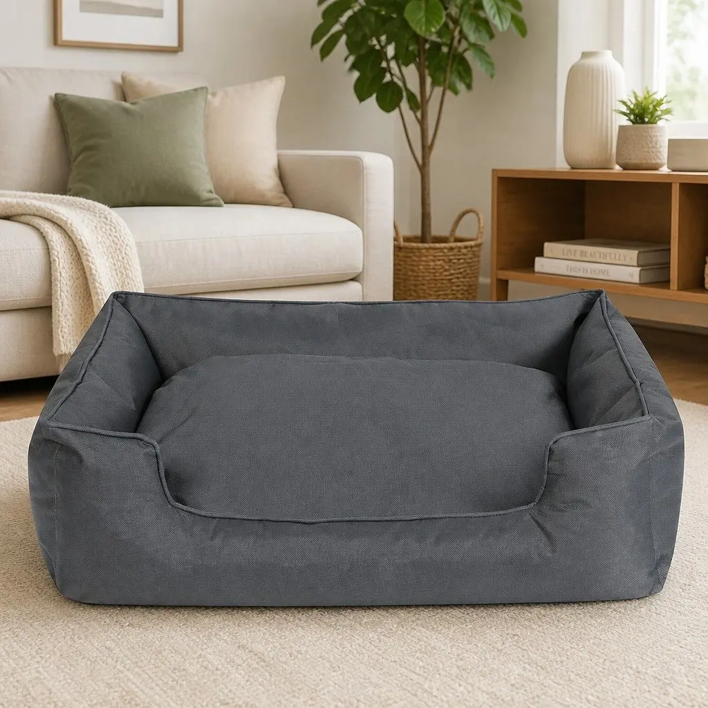 Pet Dog Bed Waterproof Oxford Cloth XL Portable Bolster Sleeping Mat