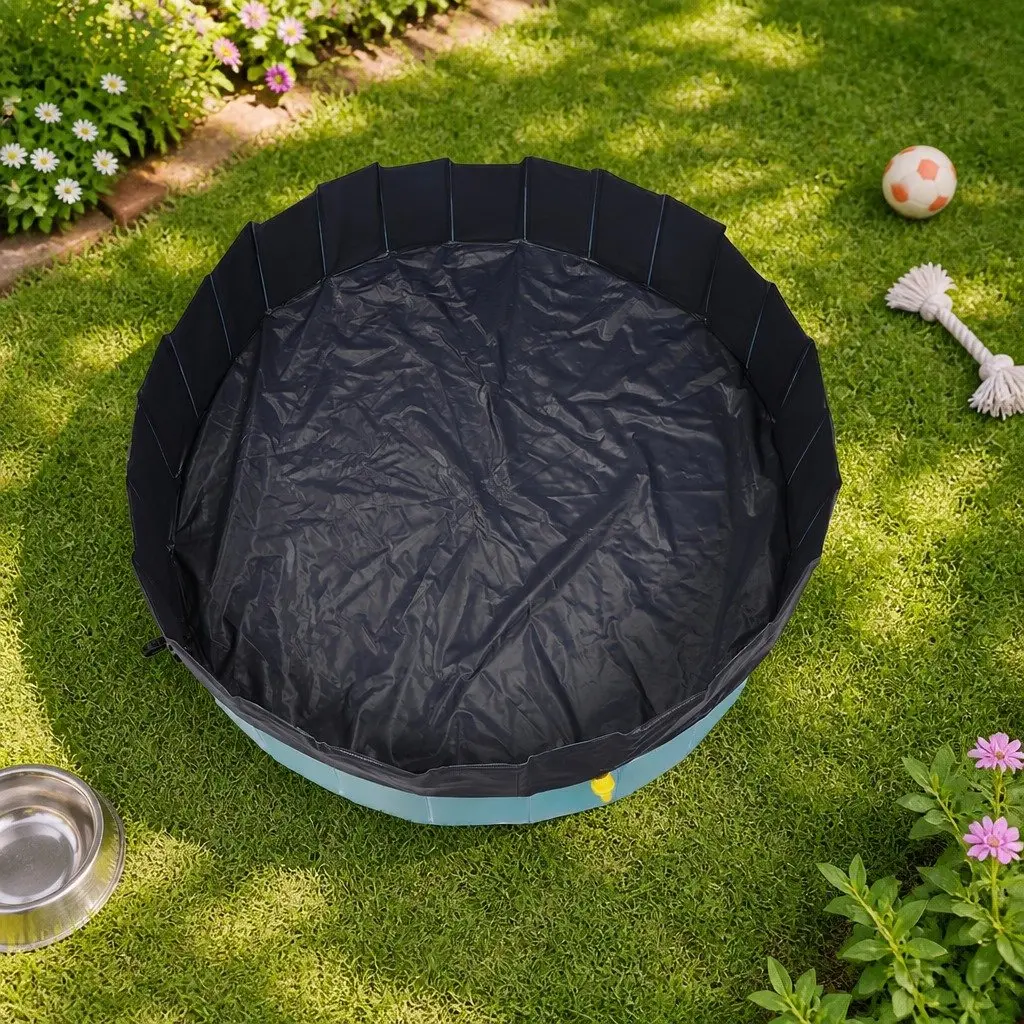 Folding Dog Swimming Pool Portable Sprinkler 120cm x 30cm