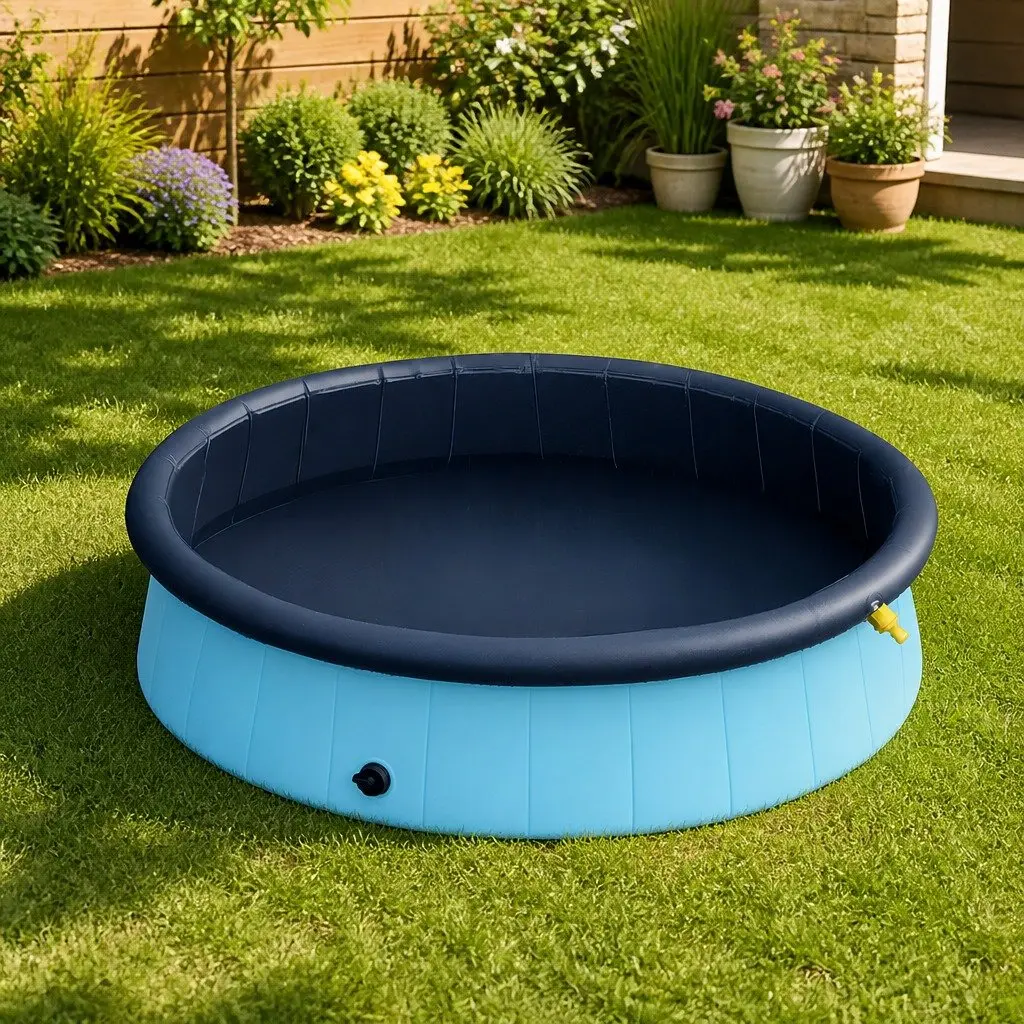 Interactive Folding Pet Pool for Dogs and Kids