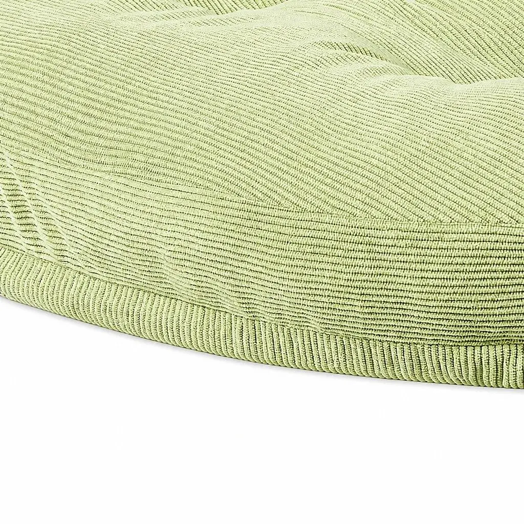 Elevated Sofa Bed for Pets XL Green Color with Wooden Frame and Removable Cover