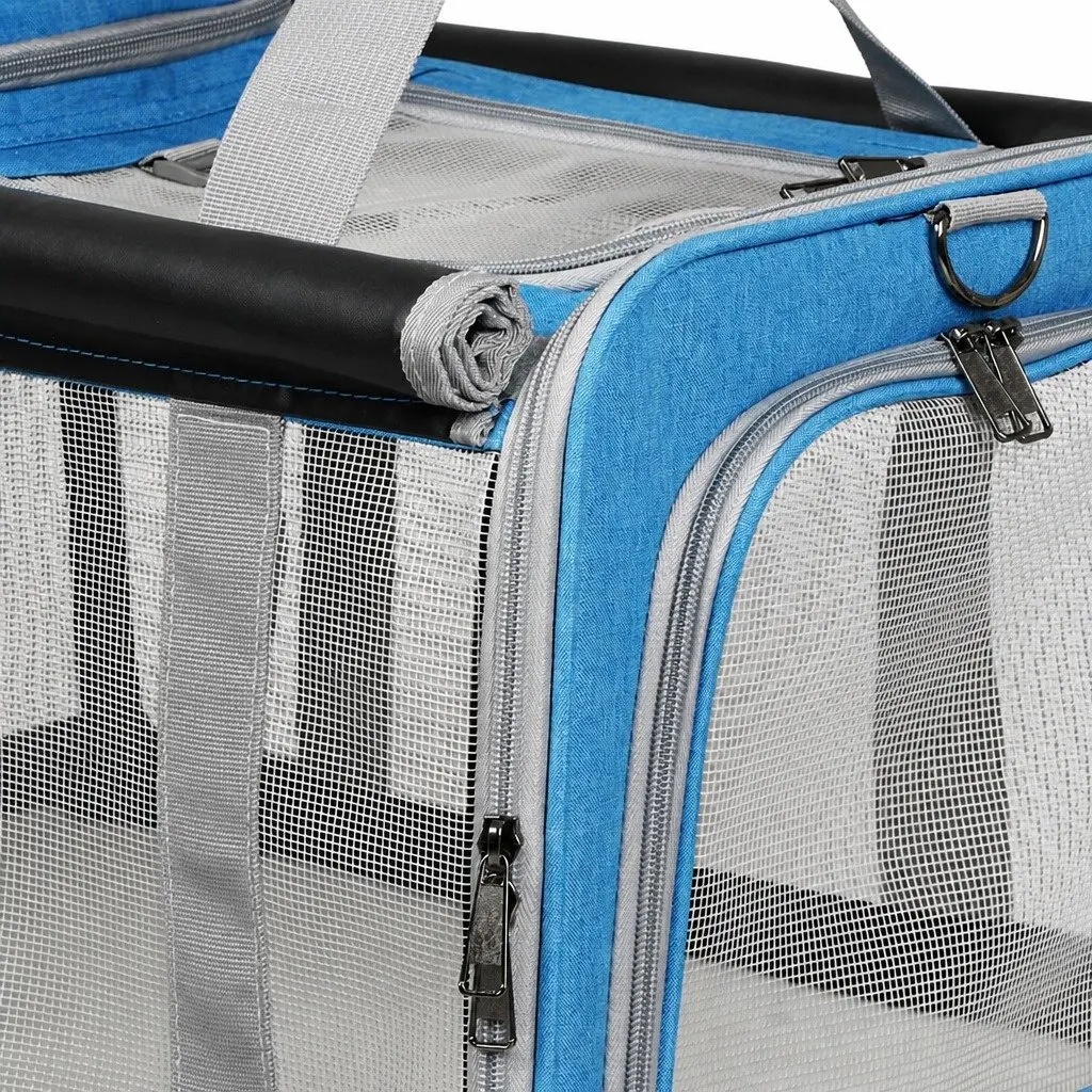 Pet Carrier Bag Portable 3 in 1 M Size Shoulder Handbag Crossbody for Dog Cat