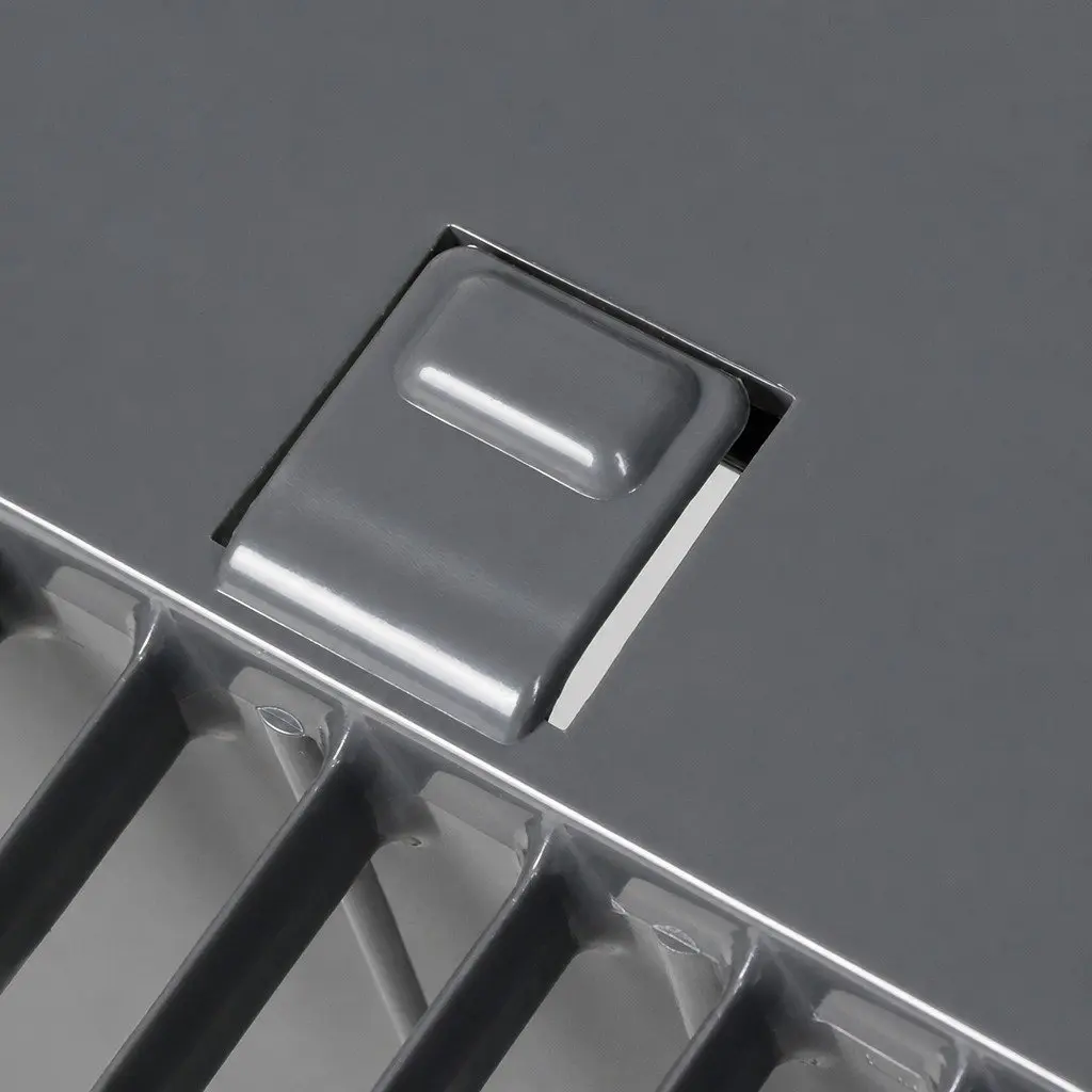 Automatic Litter Box Replaceable Rake Self Cleaning Grey 39.6cm x 14.5cm x 8.4cm