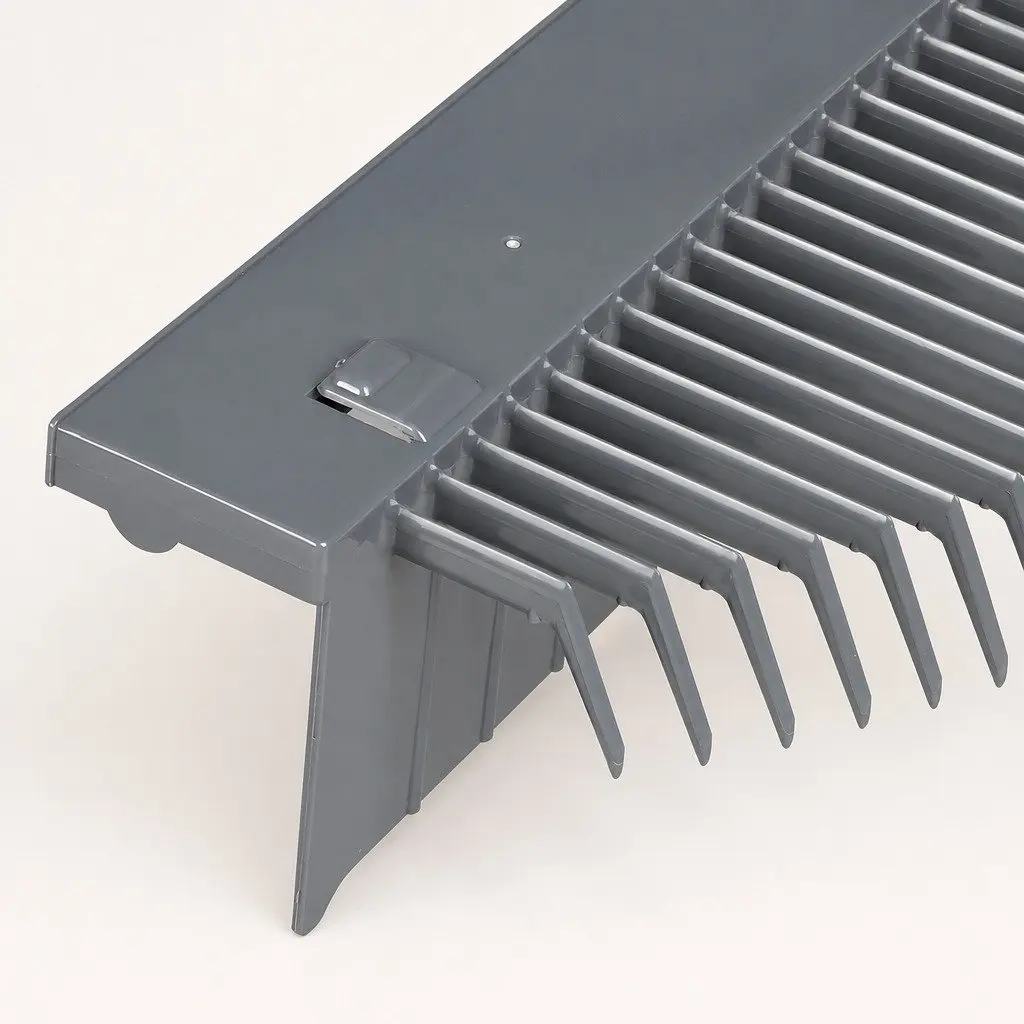 Automatic Litter Box Replaceable Rake Self Cleaning Grey 39.6cm x 14.5cm x 8.4cm
