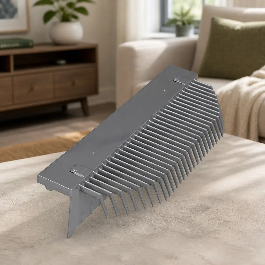 Automatic Litter Box Replaceable Rake Self Cleaning Grey 39.6cm x 14.5cm x 8.4cm