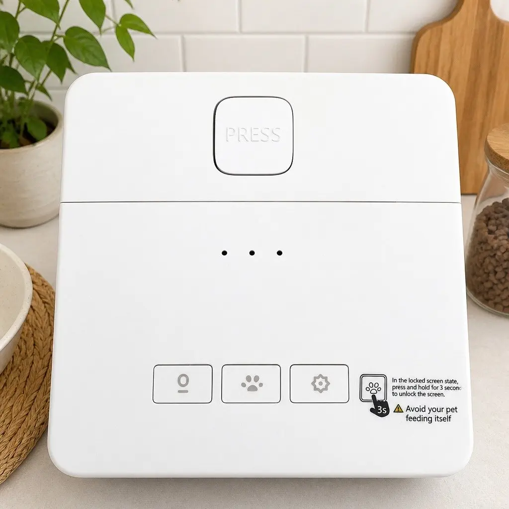 Automatic Pet Feeder Water Dispenser 2-in-1 Cat Dog WiFi App Control Dual Power