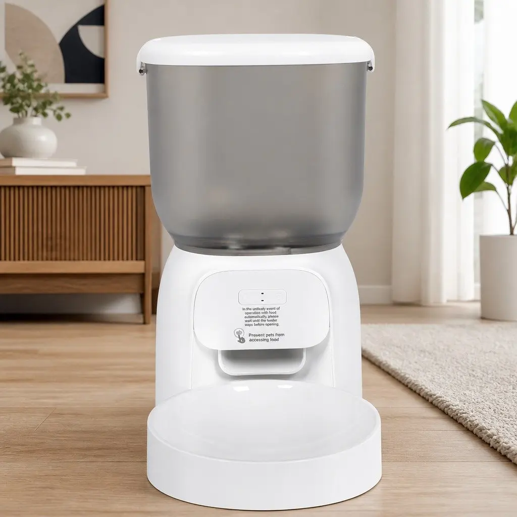 Automatic Pet Feeder 4L WiFi App Control Dog Cat Smart Feeding Station