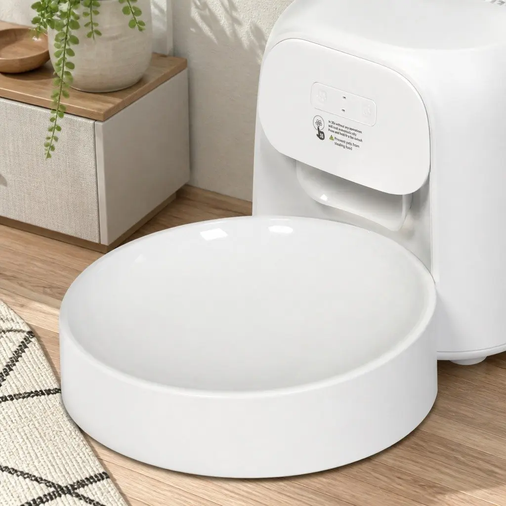 Automatic Pet Feeder 4L WiFi App Control Dog Cat Smart Feeding Station