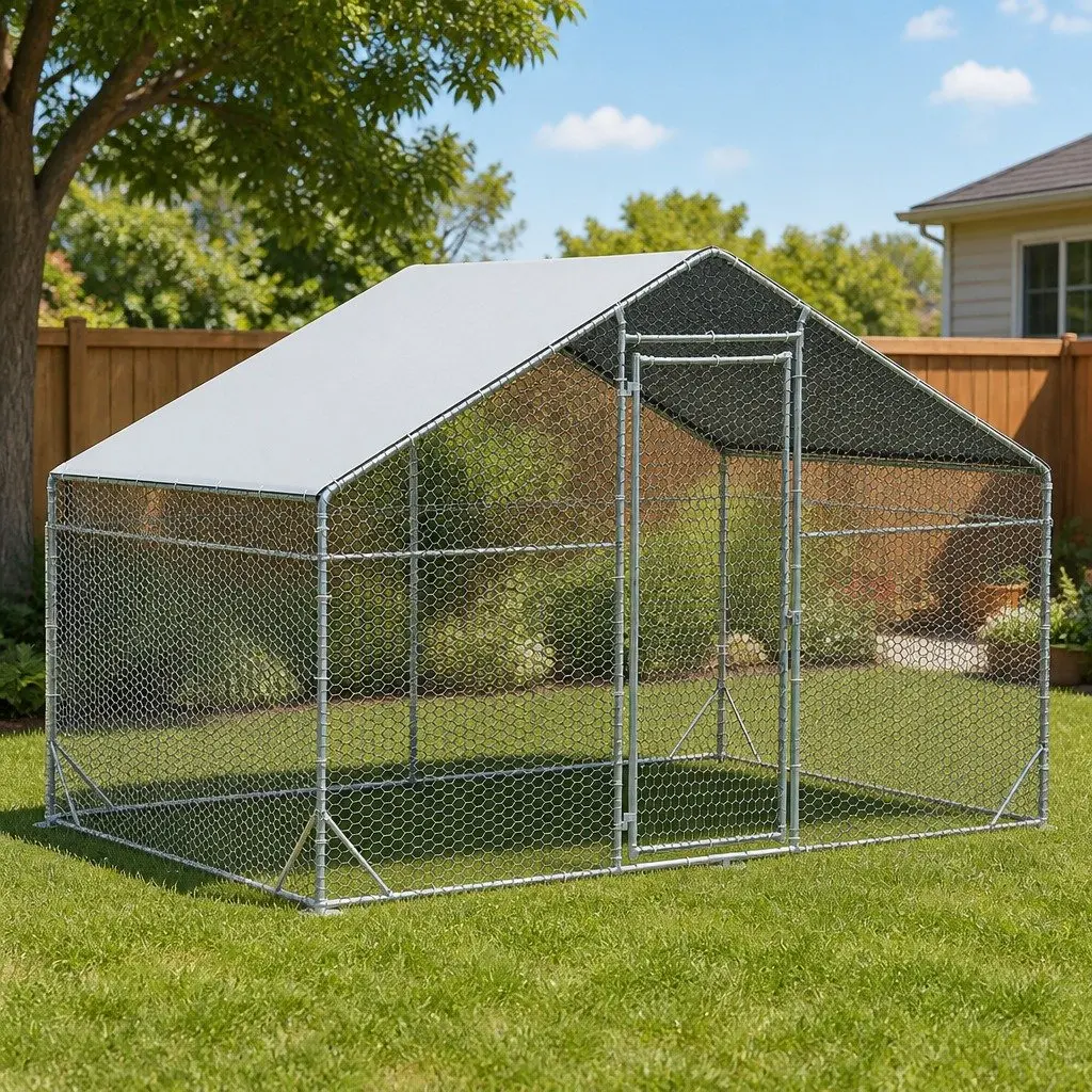Walk-in Chicken Coop for Poultry Care