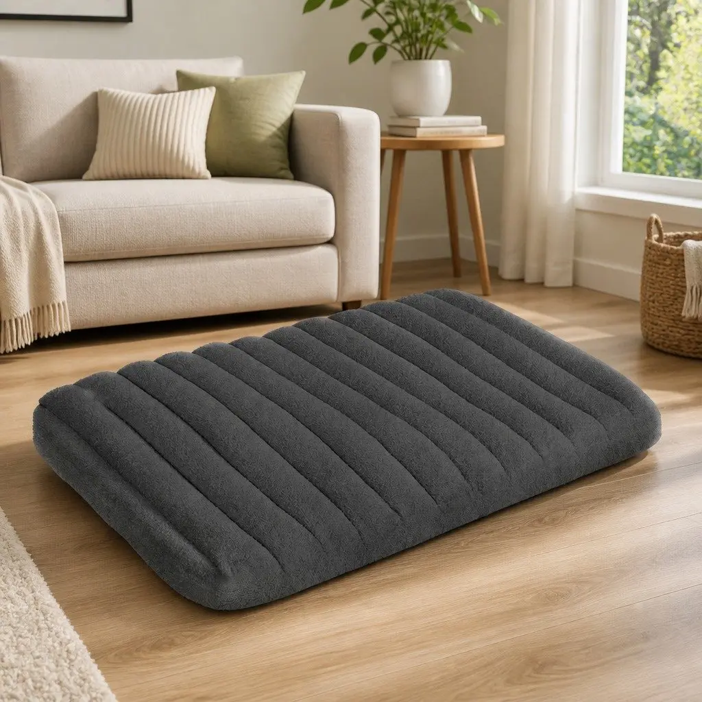 Orthopedic Dog Bed Removable Washable Cover Large Size Grey