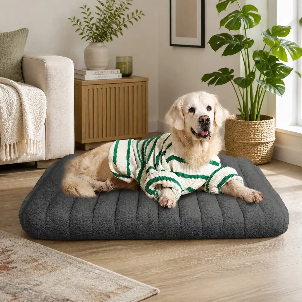 Orthopedic Dog Bed Removable Washable Cover Large Size Grey