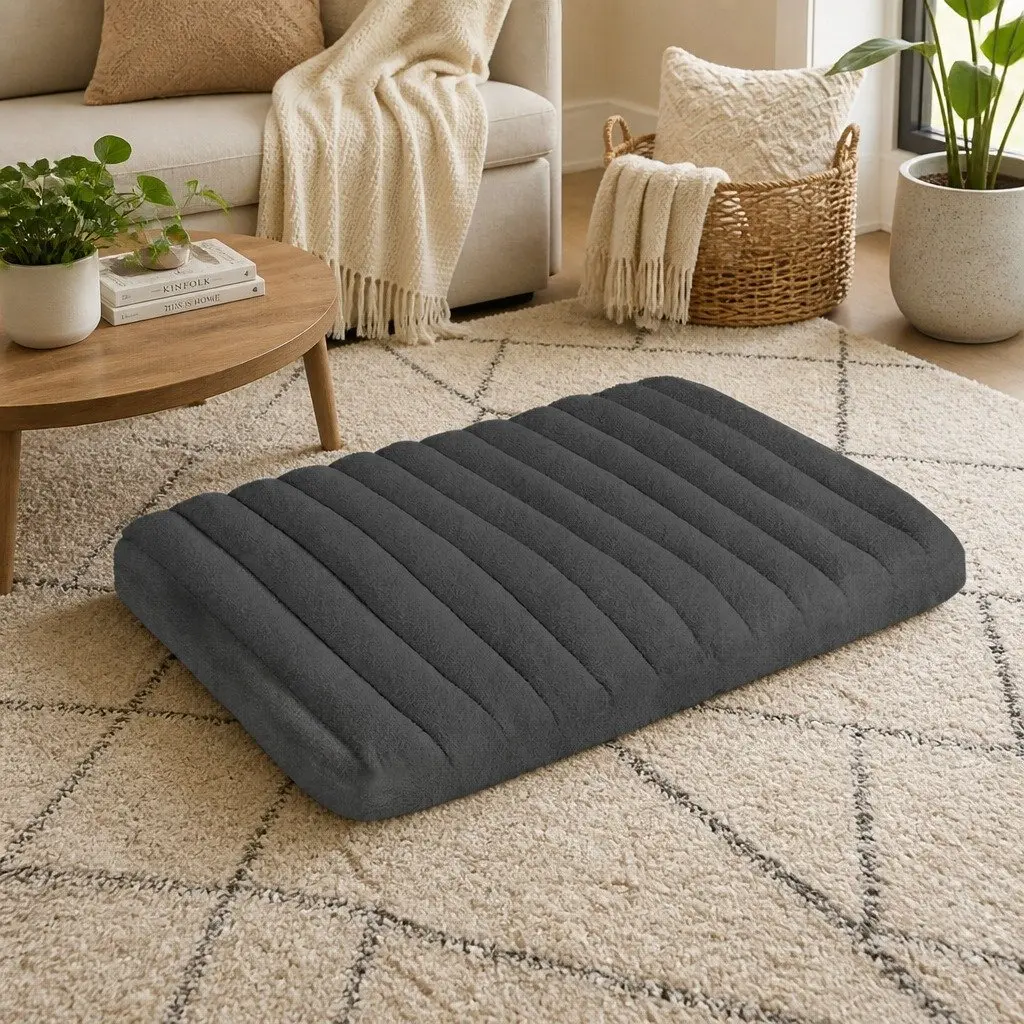 Orthopedic Dog Bed Removable Washable Cover Large Size Grey