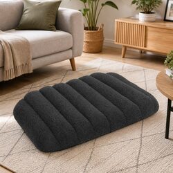 Orthopedic Dog Bed S Size Dual Layer Foam Pet Mattress Removable Washable Cover