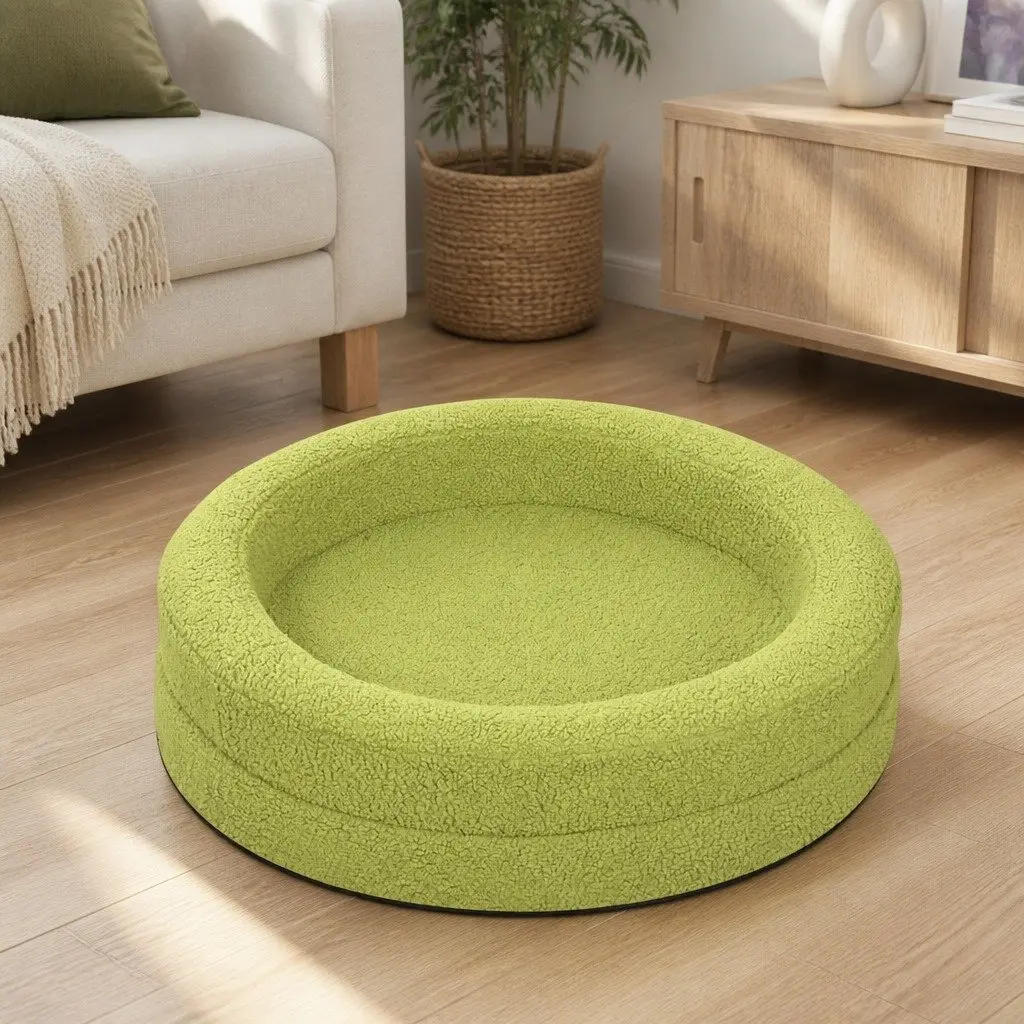 Orthopedic Memory Foam Dog Bed Waterproof Sherpa Cover XL