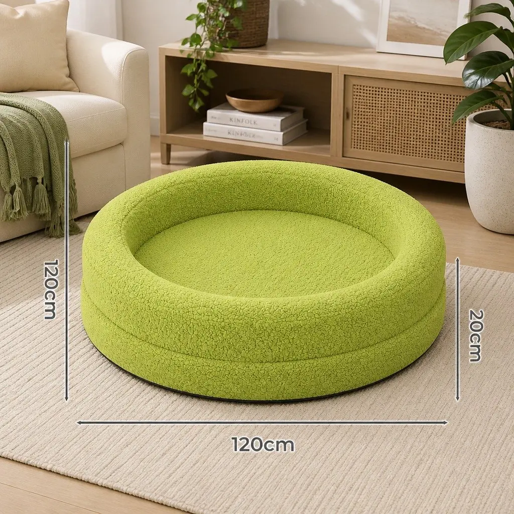 Orthopedic Memory Foam Dog Bed XX-Large Waterproof Calming Pet Sofa Sherpa