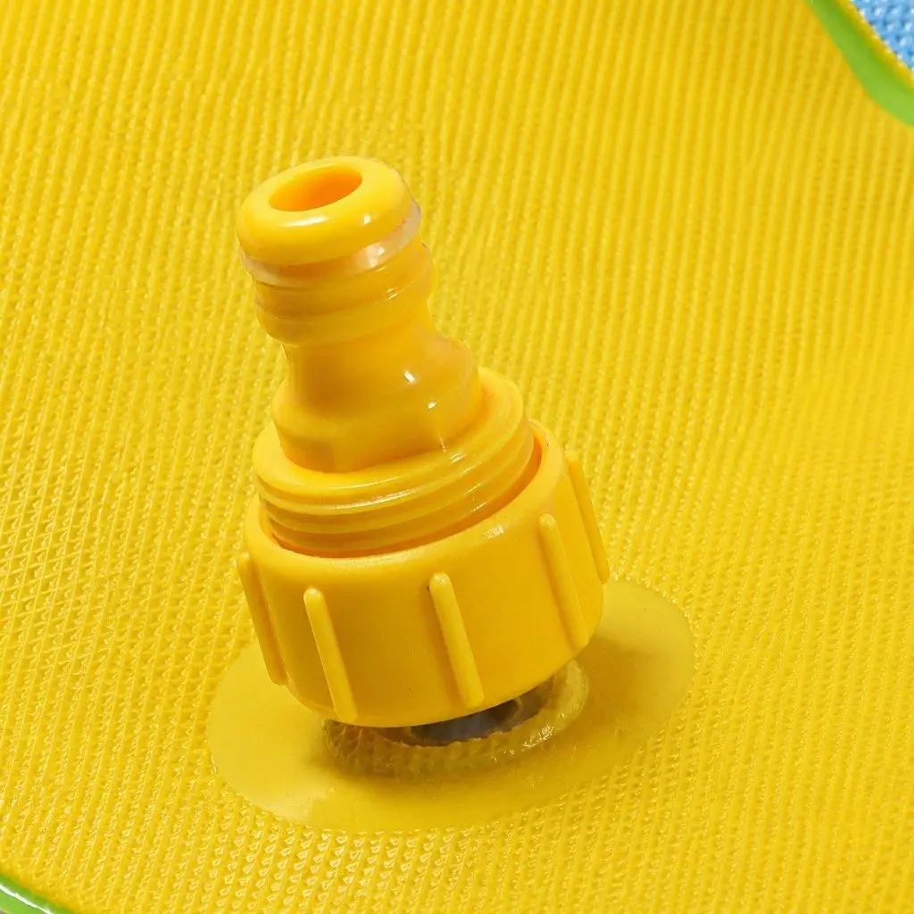 Splash Pad Water Play Mat Adjustable Sprinkler 240cm Outdoor Summer Fun