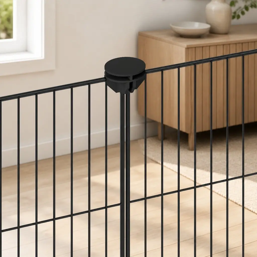 Guinea Pig Playpen DIY Small Animal Cage Fence 24 Panel Portable Customizable Enclosure