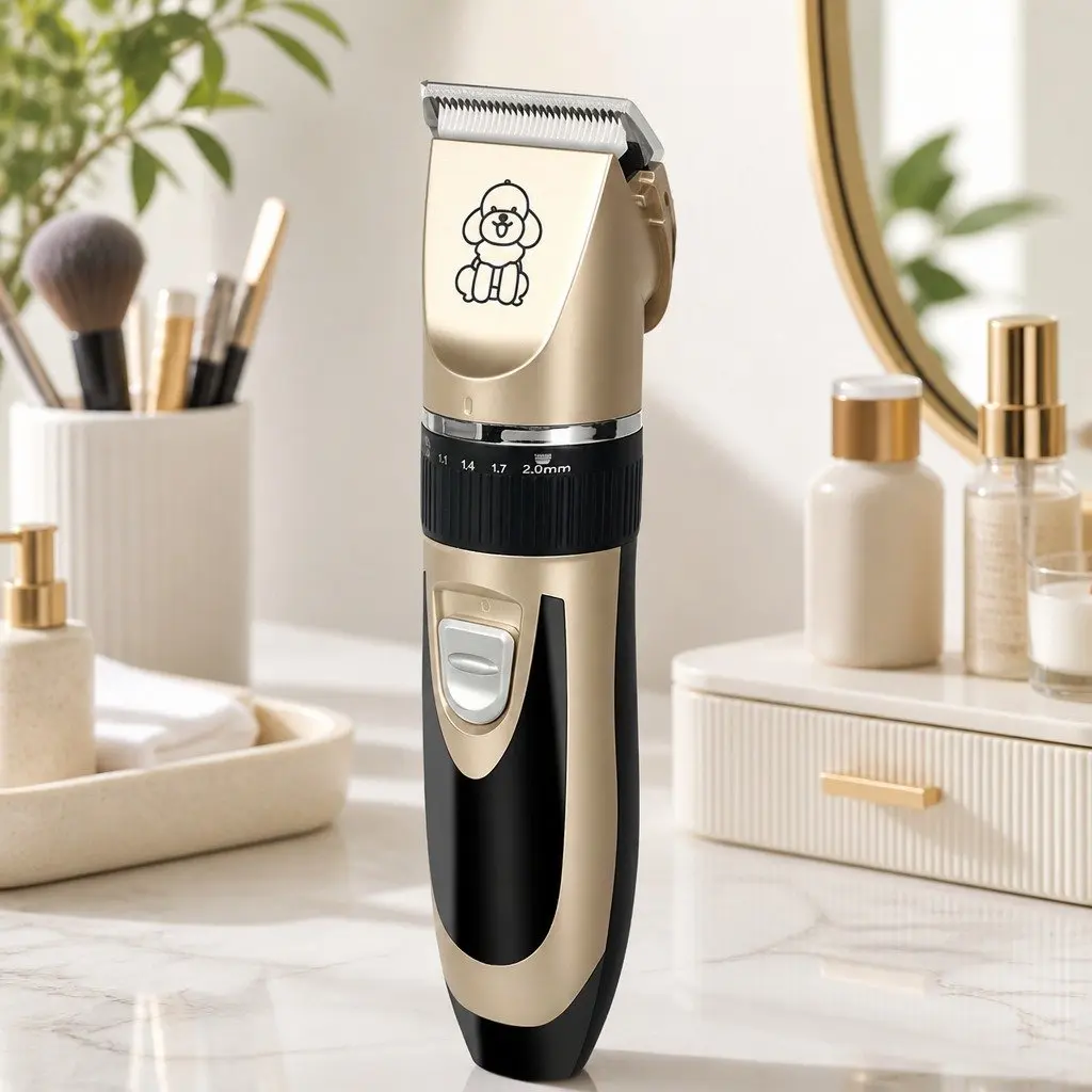 Pet Clipper Cordless Adjustable Blade 20cm Grooming Trimmer Kit