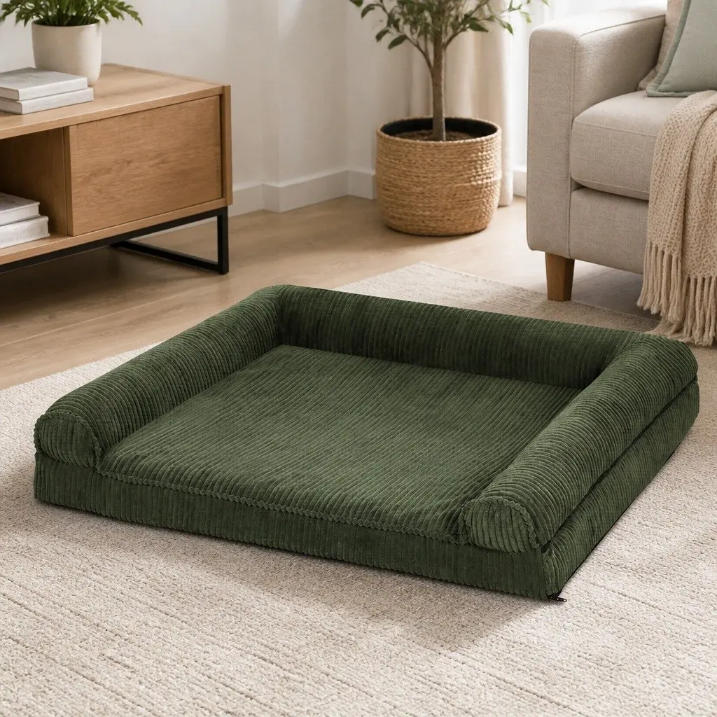 Dog Bed Orthopedic Mat Non Slip Cushion 90cm L x 60cm W x 19cm H