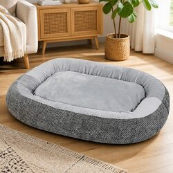 Pet Bed Orthopedic Washable Plush Soft Non Slip Indoor Dog Mat Cushion