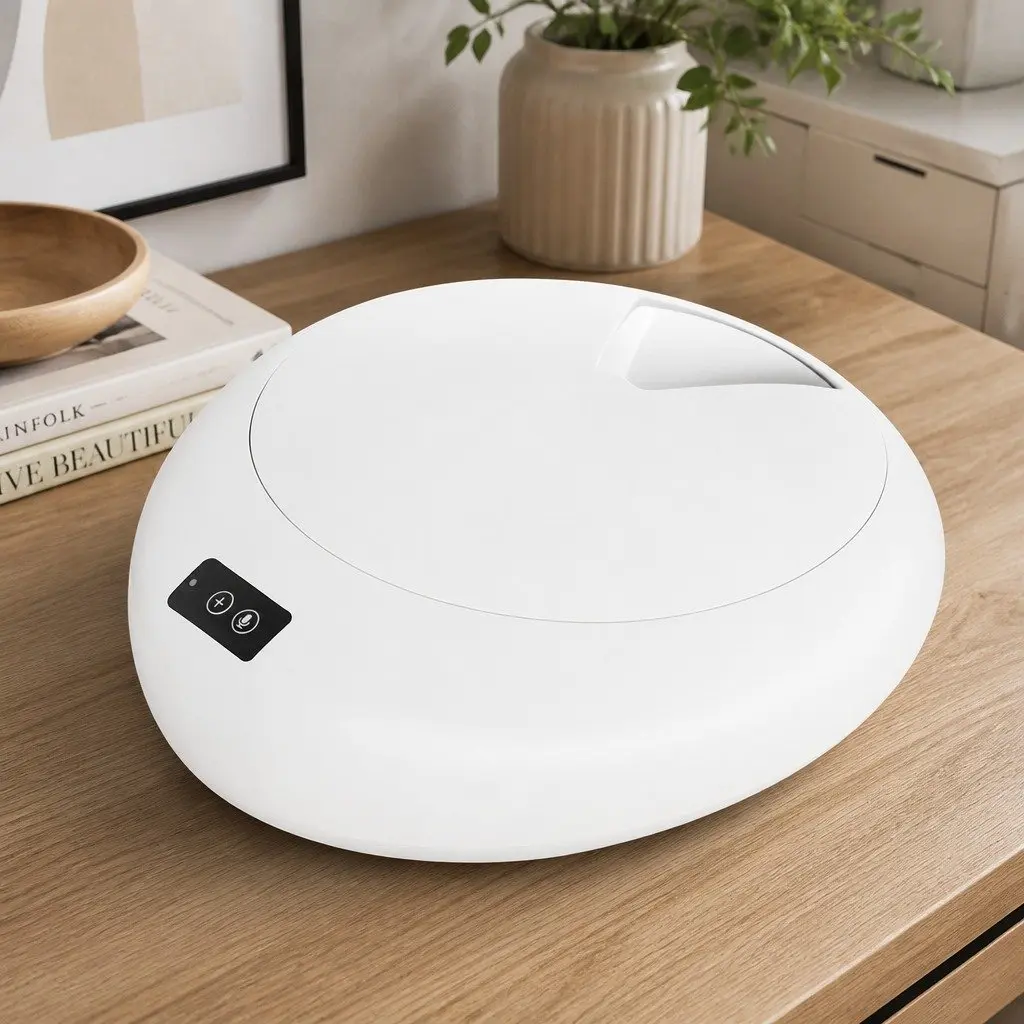 Automatic Pet Feeder Smart Timed Bowl Bluetooth App Control Six Meals