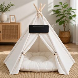 Your Pet's Cozy Tent Bed for Indoor Comfort
