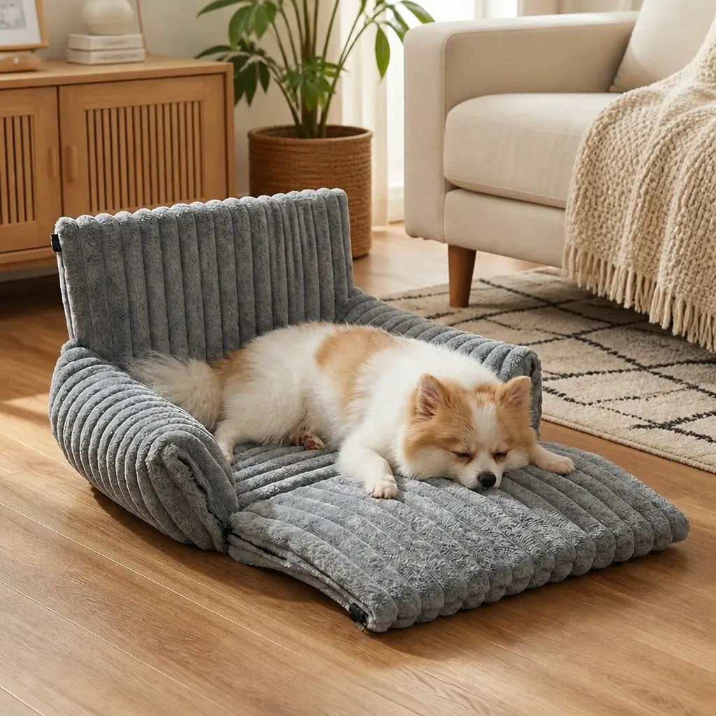 Dog Car Seat Booster Portable Pet Travel Safety Bed Washable Non Slip Cosy