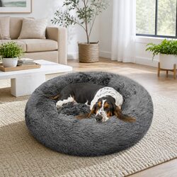 Create a Cozy Nook for Your Pet with Our Dark Grey Bed
