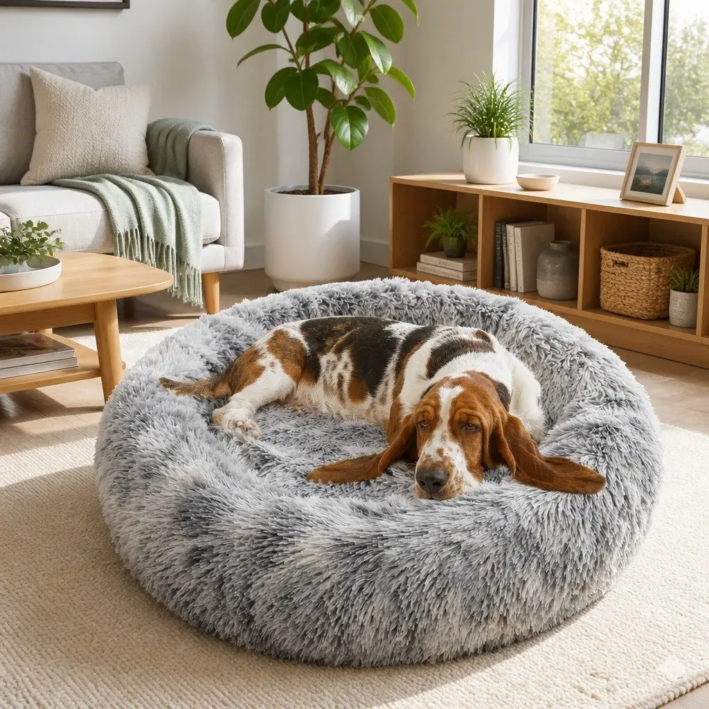 Dog Cat Calming Cave Sleeping Mat Washable Extra Large 100cm
