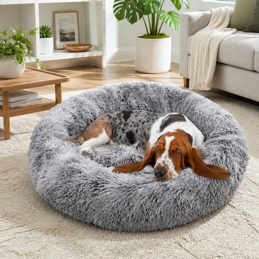 Dog Cat Calming Cave Sleeping Mat Washable Extra Large 100cm