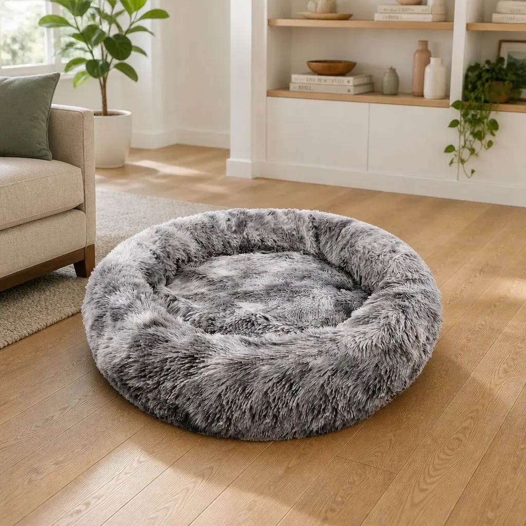 Dog Cat Calming Cave Sleeping Mat Washable Extra Large 100cm