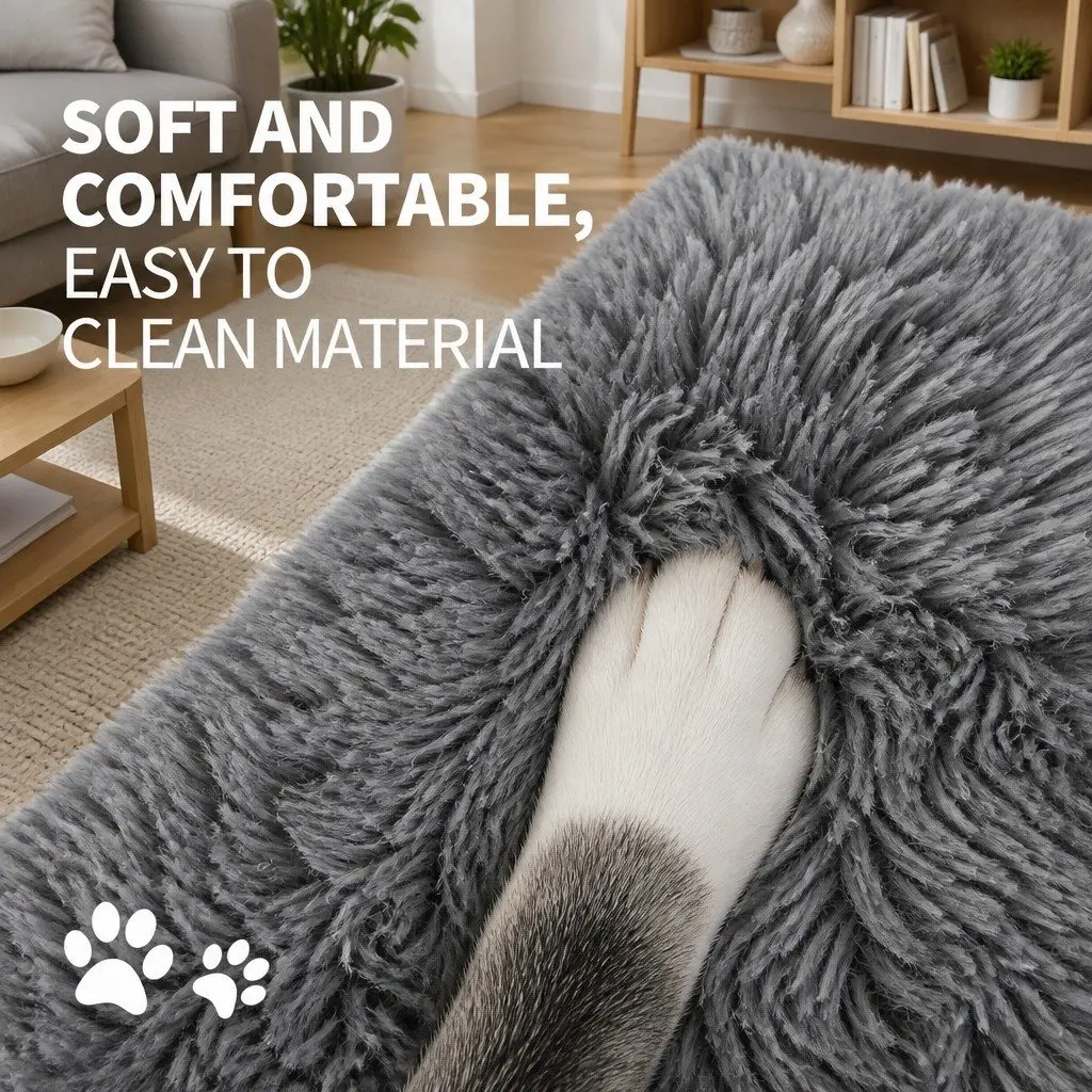 Dog Cat Calming Cave Sleeping Mat Washable Extra Large 100cm