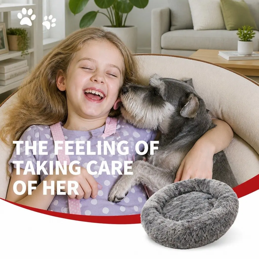 Dog Cat Calming Cave Sleeping Mat Washable Extra Large 100cm