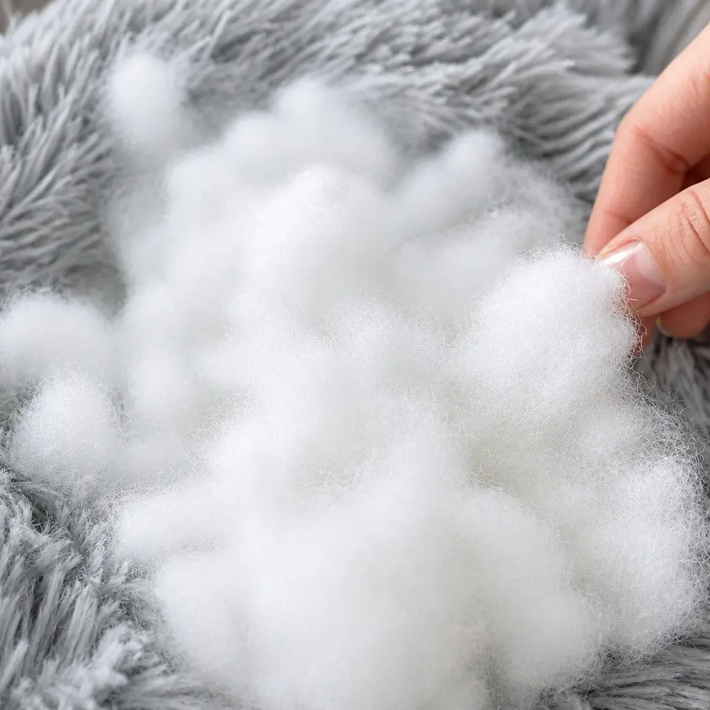 Pet Bed Round Soft Plush Washable 100cm Dog Cat Sleeping Mat