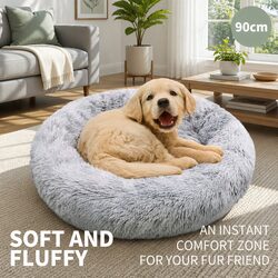 Friendly Large Pet Bed Perfect for Your Furry Companion 90cm
