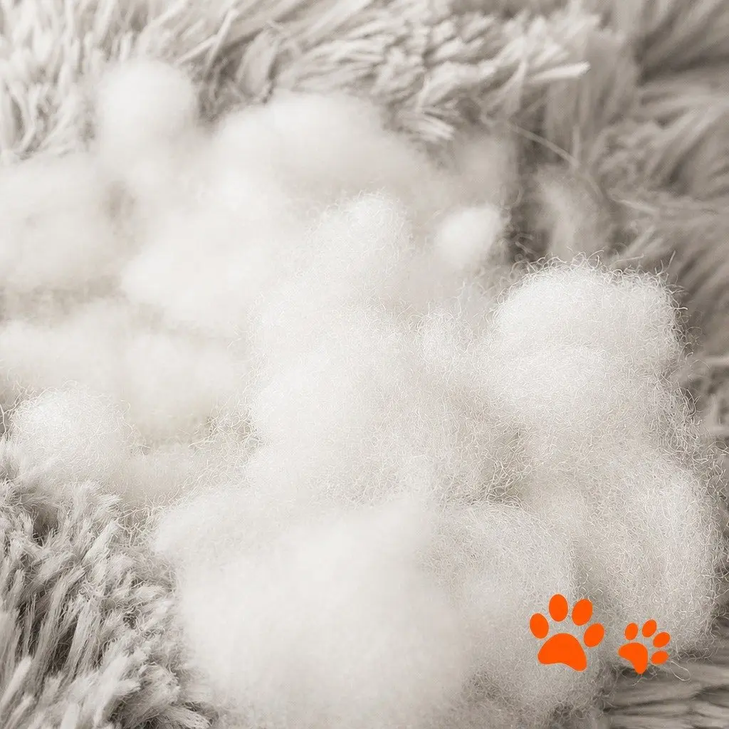 Pet Bed Round Nest Warm Plush Washable Small 70cm