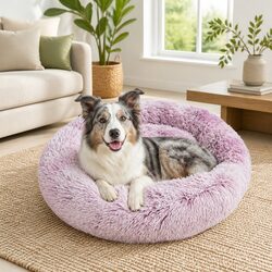 Friendly Round Nest Pet Bed for Pets - 120cm