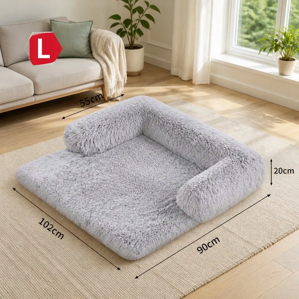 Pet Sofa Bed Calming Waterproof Cover Protector Large