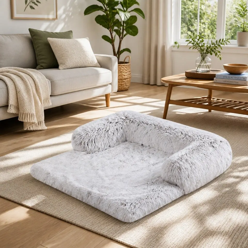 Pet Sofa Bed Calming Waterproof Cover Protector Large