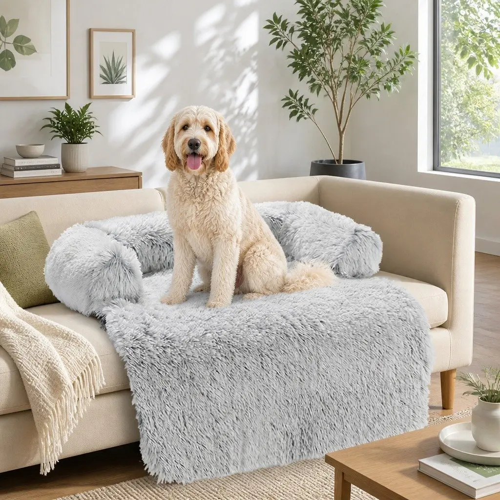 Pet Sofa Bed Calming Waterproof Cover Protector XL Size