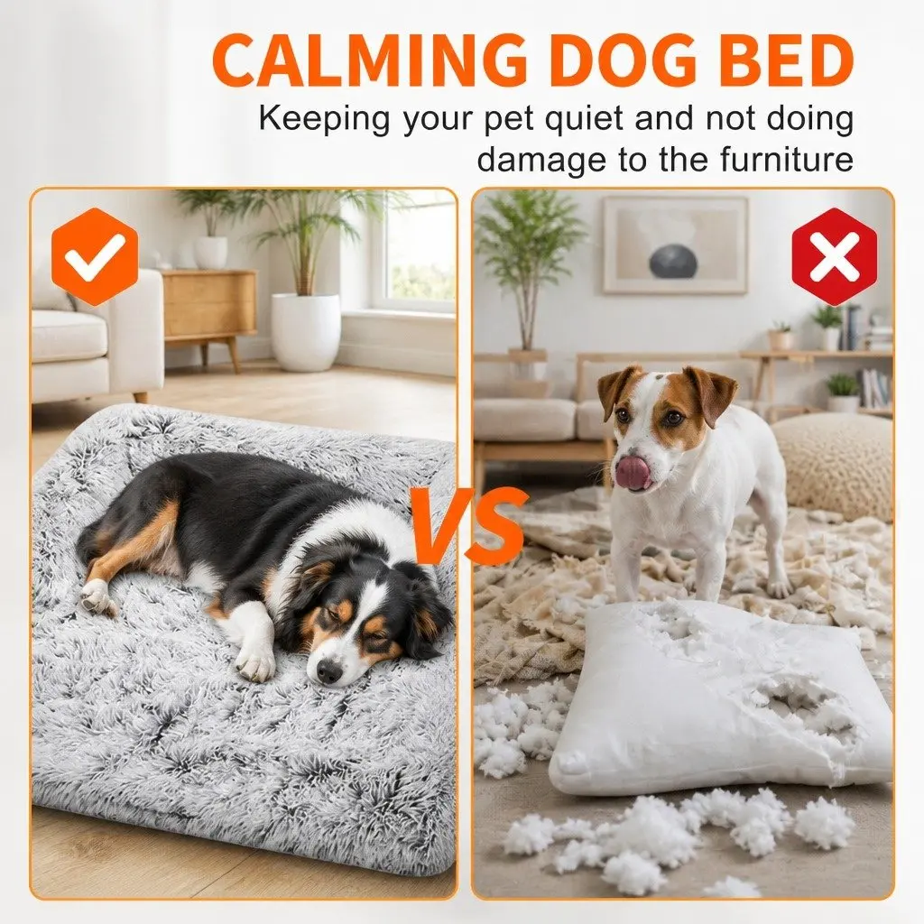 Pet Sofa Bed Calming Waterproof Cover Protector XL Size