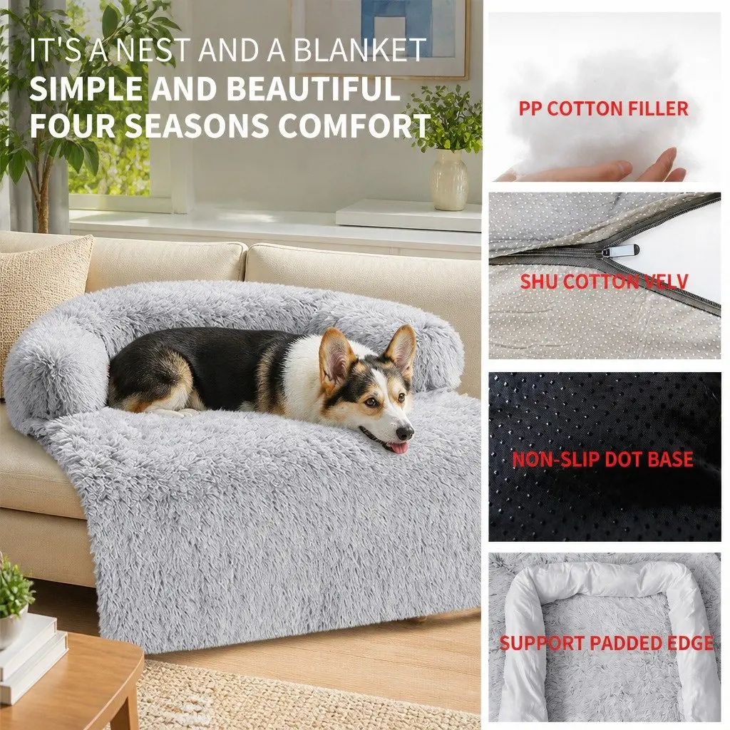 Pet Sofa Bed Calming Waterproof Cover Protector XL Size