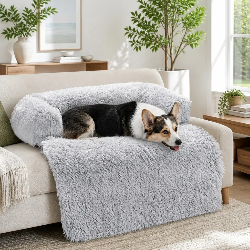 Pet Sofa Bed Calming Waterproof Cover Protector XL Size