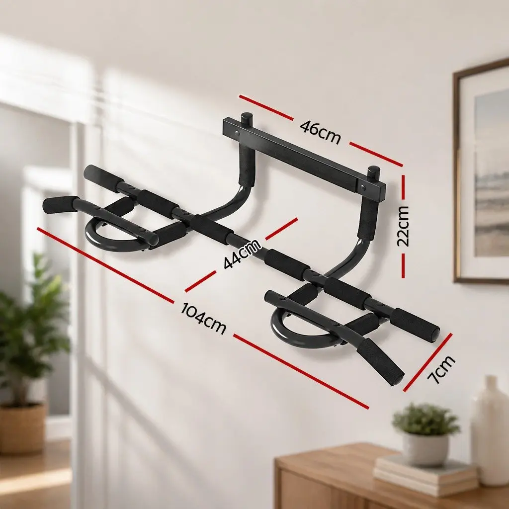 Pull Up Bar Multifunctional Doorway Horizontal Bar 104CM for Home Gym Exercise Training