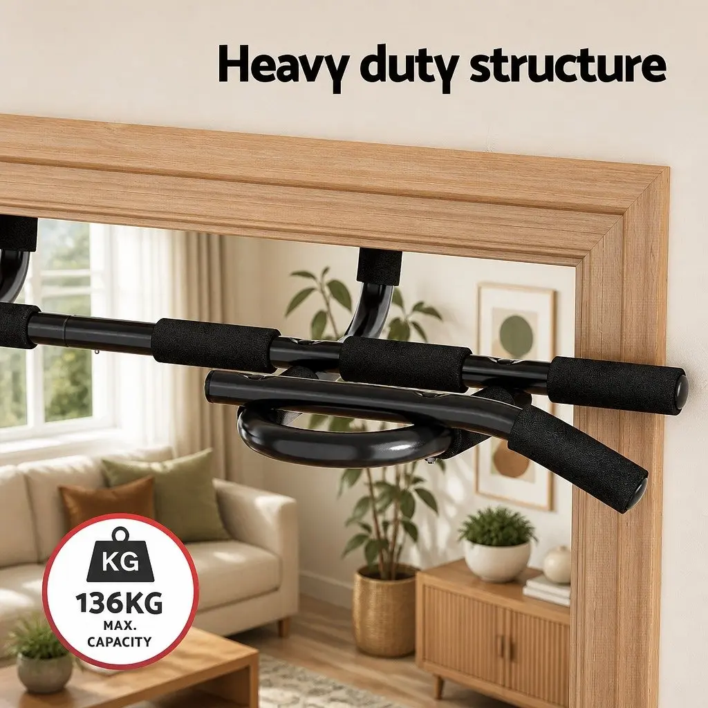 Pull Up Bar Multifunctional Doorway Horizontal Bar 104CM for Home Gym Exercise Training