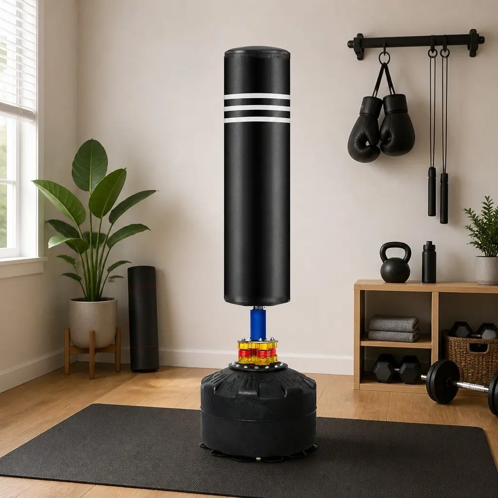 Free Standing Punching Bag Heavy Boxing Training Kick Bag Martial Arts Equipment