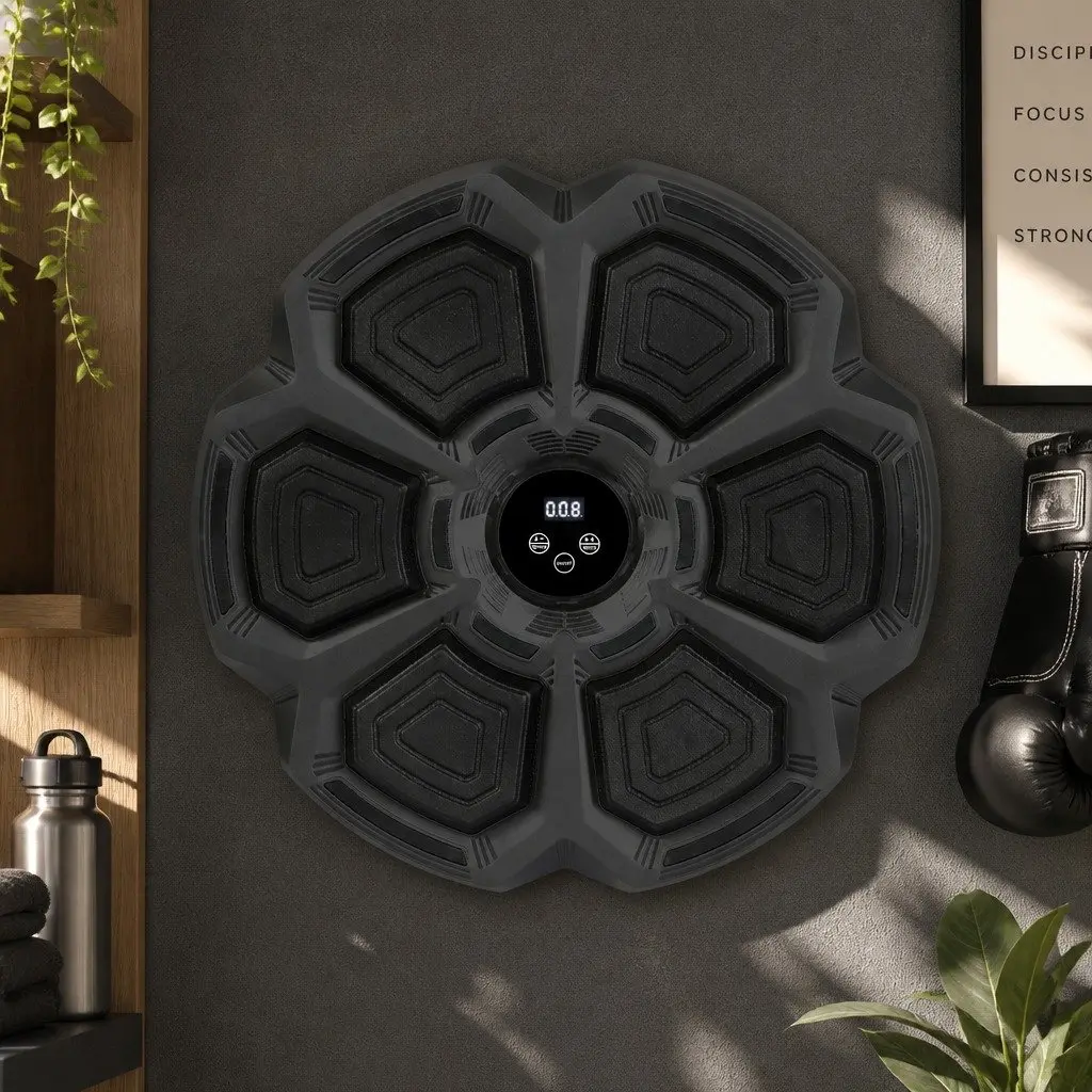 Electronic Punching Box Bluetooth 9 Speed Modes Wall Mounted Fitness