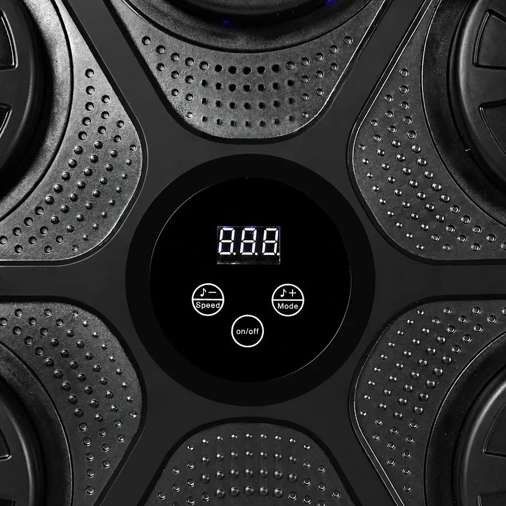 Electronic Music Punching Box Bluetooth Connectivity 9 Speeds Wall Mount Home Workout Training Machine
